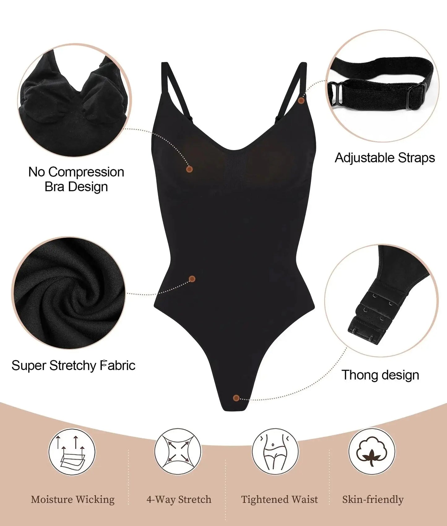 Sculpting Bodysuit Shapewear